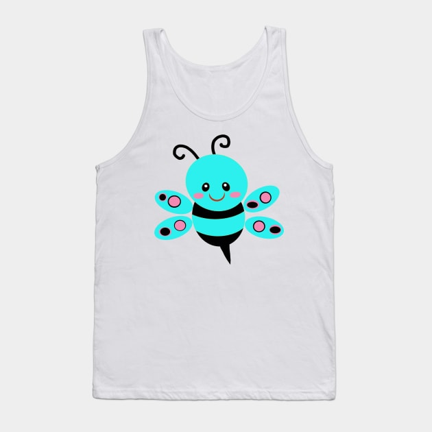 BlueBee Tank Top by dhika